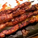 Grilled Indonesian Chicken kababs