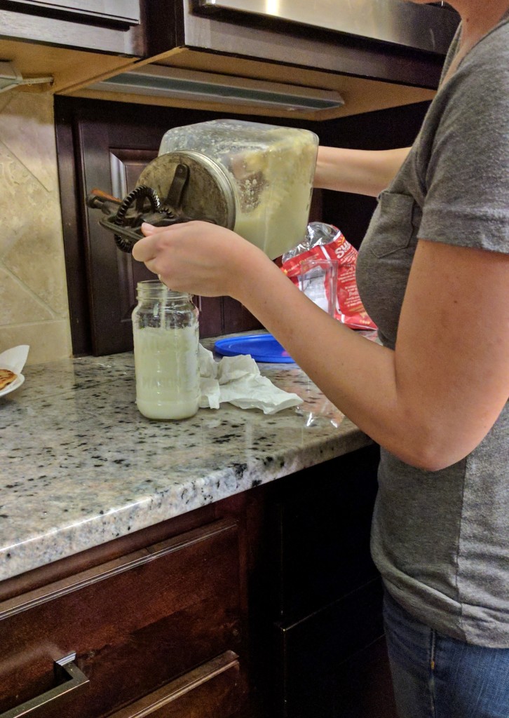 Pouring Out The Buttermilk